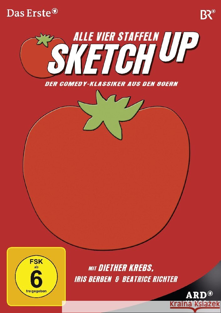 Sketchup - Alle vier Staffeln, 4 DVDs : Deutschland  4052912472174 Studio Hamburg Enterprises - książka