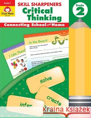 Skill Sharpeners: Critical Thinking, Grade 2 Workbook Evan-Moor Corporation 9781629383507 Evan-Moor Educational Publishers - książka