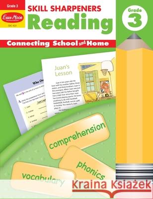 Skill Sharpeners: Reading, Grade 3 Workbook Evan-Moor Corporation 9781596730397 Evan-Moor Educational Publishers - książka