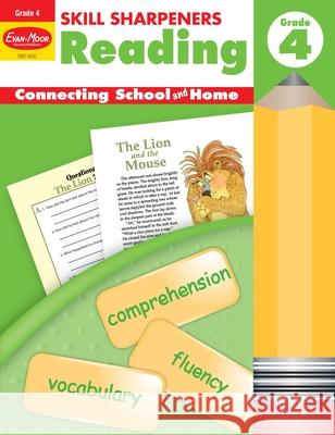 Skill Sharpeners: Reading, Grade 4 Workbook Evan-Moor Corporation 9781596730403 Evan-Moor Educational Publishers - książka