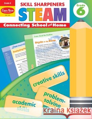 Skill Sharpeners: Steam, Grade 6 Workbook Evan-Moor Corporation 9781645140856 Evan-Moor Educational Publishers - książka