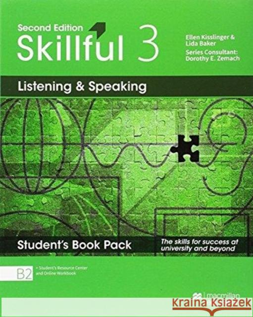 Skillful 2nd ed.3 Listening & Speaking SB Ellen Kisslinger Lida Baker  9781380010704 Macmillan Education - książka