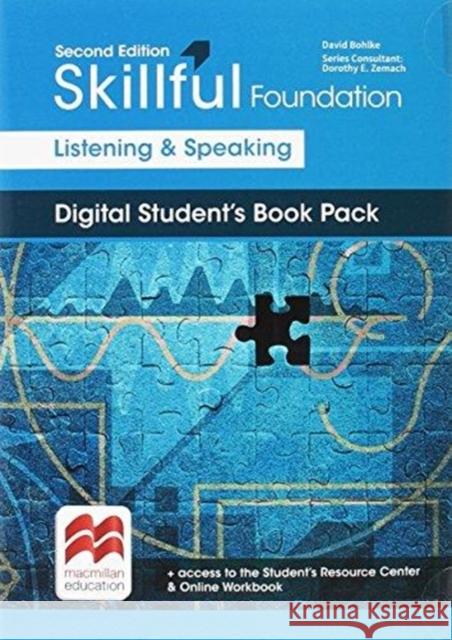 Skillful Second Edition Foundation Level Listening and Speaking Digital Student's Book Premium Pack David Bohlke   9781380010292 Macmillan Education - książka