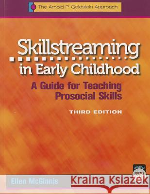 Skillstreaming in Early Childhood (with CD) Ellen McGinnis 9780878226542 Research Press (IL) - książka