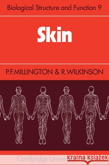 Skin P. F. Millington R. Wilkinson 9780521106818 Cambridge University Press - książka