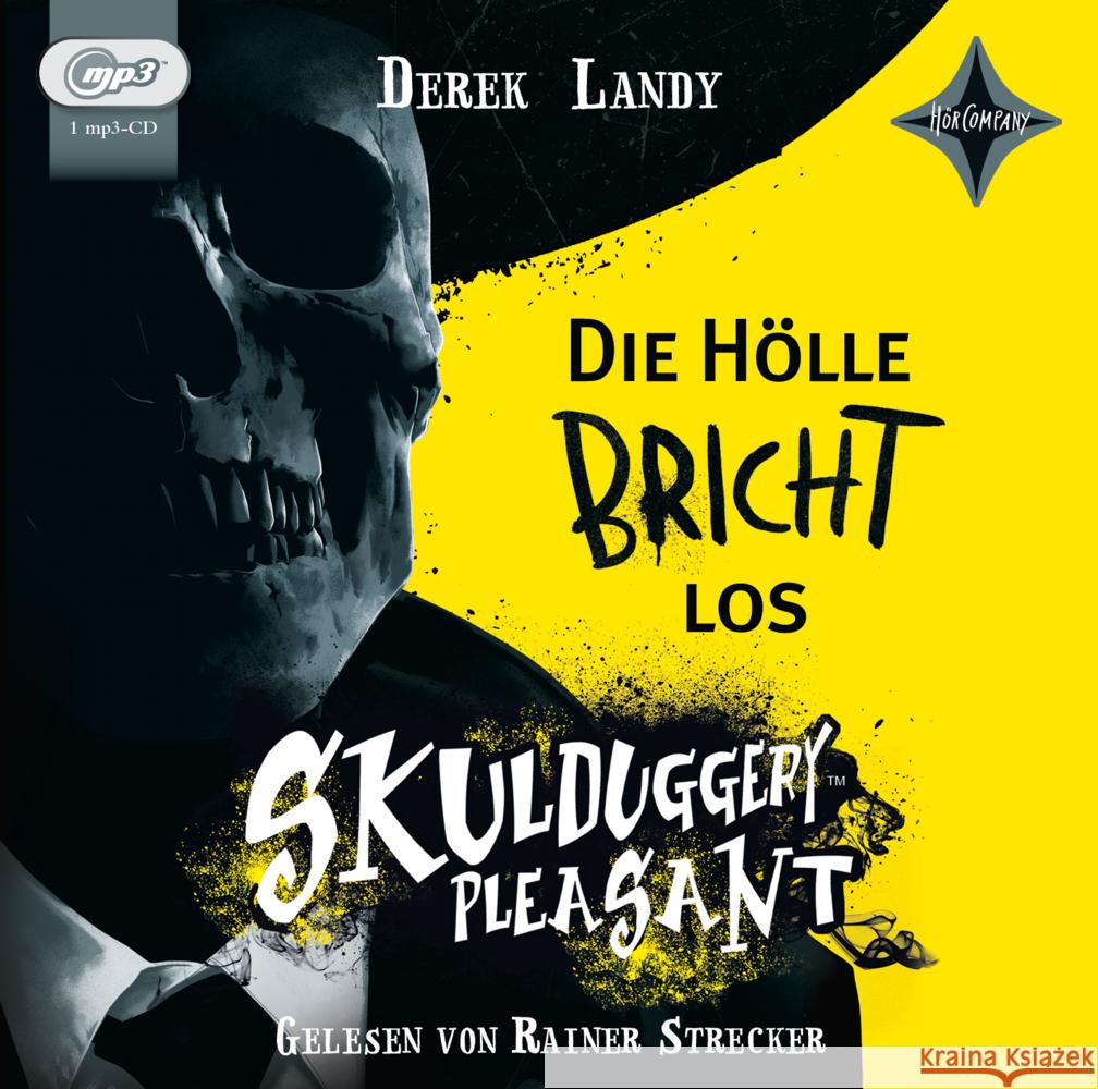 Skulduggery Pleasant 15,5 - Die Hölle bricht los, 1 Audio-CD, 1 MP3 Landy, Derek 9783966320863 Hörcompany - książka