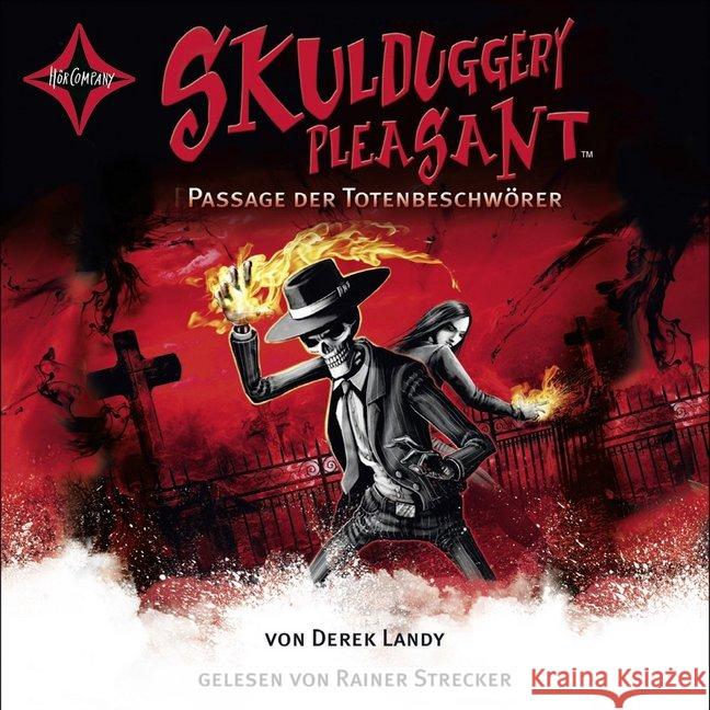 Skulduggery Pleasant - Passage der Totenbeschwörer, 6 Audio-CDs : Passage der Totenbeschwörer Landy, Derek 9783942587365 Hörcompany - książka