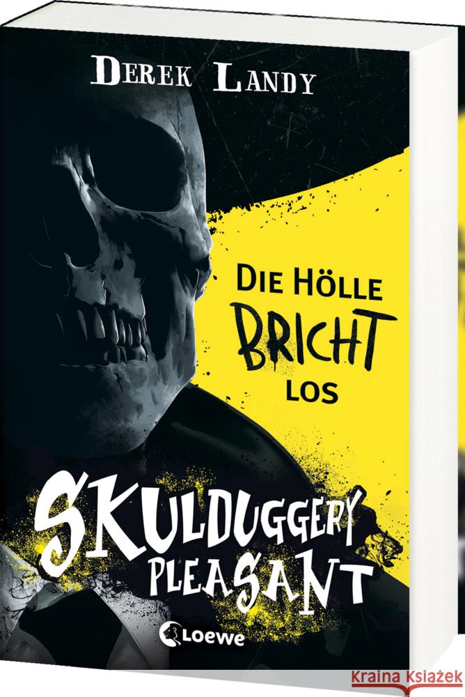 Skulduggery Pleasant (Band 15 1/2) - Die Hölle bricht los Landy, Derek 9783743217737 Loewe - książka