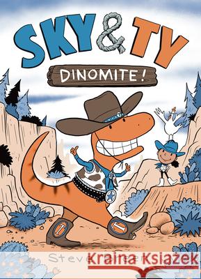Sky & Ty 2: Dinomite! Steve Breen 9781645952176 Pixel+Ink - książka