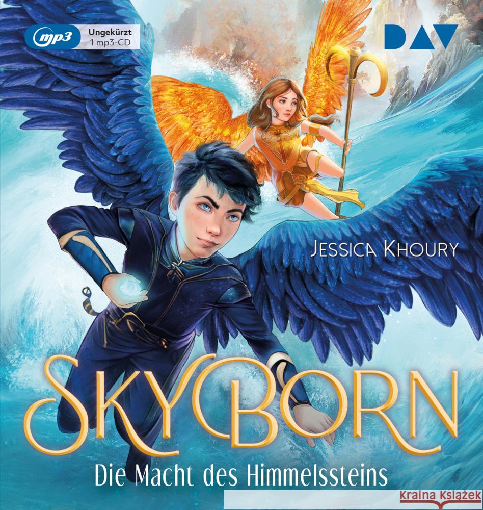 Skyborn - Teil 2: Die Macht des Himmelssteins, 1 Audio-CD, 1 MP3 Khoury, Jessica 9783742427021 Der Audio Verlag, DAV - książka