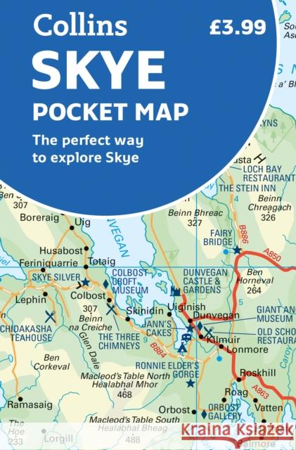 Skye Pocket Map: The Perfect Way to Explore Skye Collins Maps 9780008492595 HarperCollins Publishers - książka