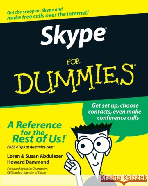 Skype for Dummies Abdulezer, Loren 9780470048917  - książka