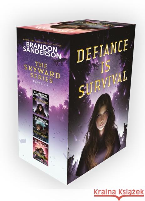 Skyward Boxed Set: Skyward; Starsight; Cytonic Brandon Sanderson 9780593566916 Ember - książka