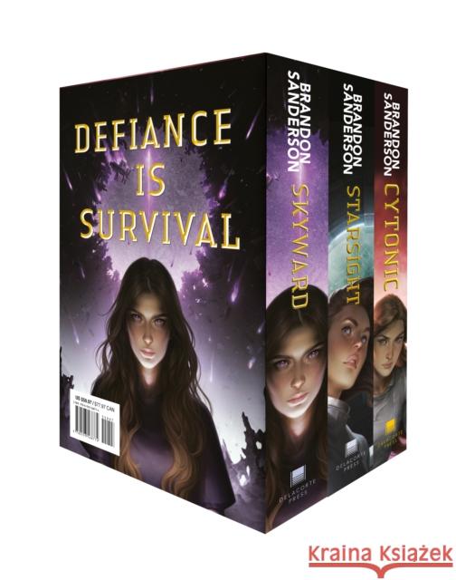 Skyward Boxed Set: Skyward; Starsight; Cytonic Brandon Sanderson 9780593568774 Delacorte Press - książka