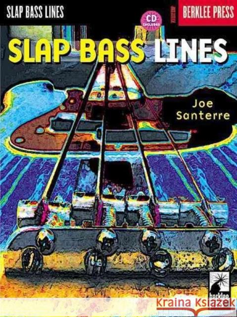 SLAP BASS LINES BERKLEE PRSS BKCD  9780634021442 OMNIBUS PRESS - książka