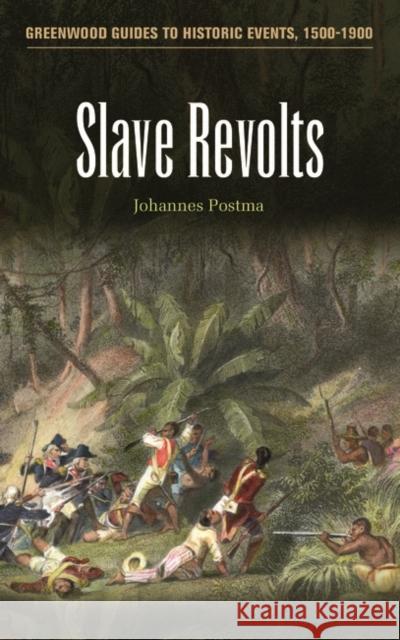 Slave Revolts Johannes Postma 9780313338540 Greenwood Press - książka