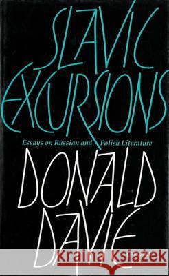 Slavic Excursions Donald Davie 9780856358647 CARCANET PRESS LTD - książka