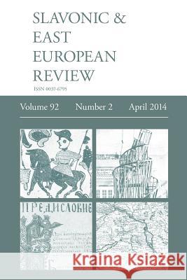 Slavonic & East European Review (92: 2) April 2014 Rady, Martyn Dr 9781781881323 Modern Humanities Research Association - książka