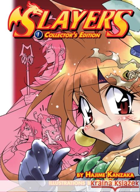 Slayers Volumes 1-3 Collector's Edition Hajime Kanzaka Rui Araizumi Elizabeth Ellis 9781718375109 J-Novel Club - książka