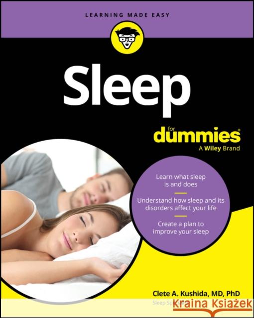 Sleep For Dummies Clete A. Kushida 9781394262342  - książka