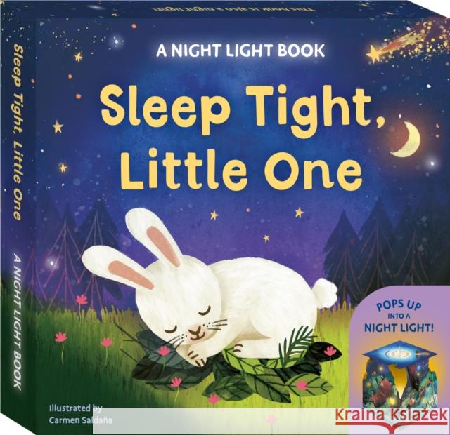 Sleep Tight, Little One: A Night Light Book: Pops up into a night light! Johnny Barr 9781836007302 Quarto Publishing PLC - książka