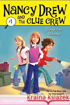 Sleepover Sleuths Carolyn Keene Macky Pamintuan 9781416912552 Aladdin Paperbacks - książka