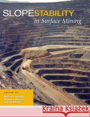 Slope Stability in Surface Mining William A. Hustrulid Michael McCarter Dirk Va 9780873351942 Society for Mining Metallurgy & Exploration - książka