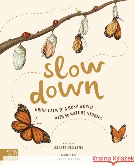 Slow Down: Bring Calm to a Busy World with 50 Nature Stories Rachel Williams 9781916180512 Magic Cat Publishing - książka