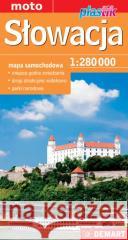 Słowacja mapa samochodowa opracowanie zbiorowe 9788379126484 Demart - książka