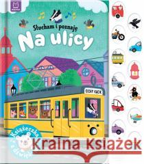 Słucham i poznaję. Na ulicy. Książeczka z dźwiękam Grażyna Wasilewicz 9788382134155 Aksjomat - książka