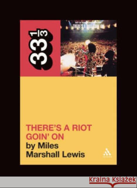 Sly and the Family Stone's There's a Riot Goin' on Miles Marshall Lewis 9780826417442  - książka