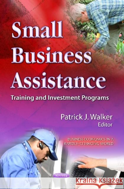 Small Business Assistance: Training & Investment Programs Patrick J Walker 9781621007074 Nova Science Publishers Inc - książka