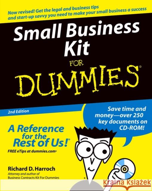 small business kit for dummies  Harroch, Richard D. 9780764559846 For Dummies - książka