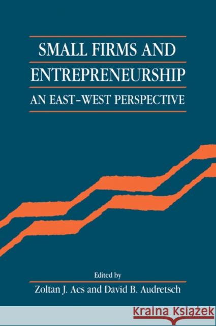 Small Firms and Entrepreneurship: An East-West Perspective Acs, Zoltan J. 9780521062046 Cambridge University Press - książka