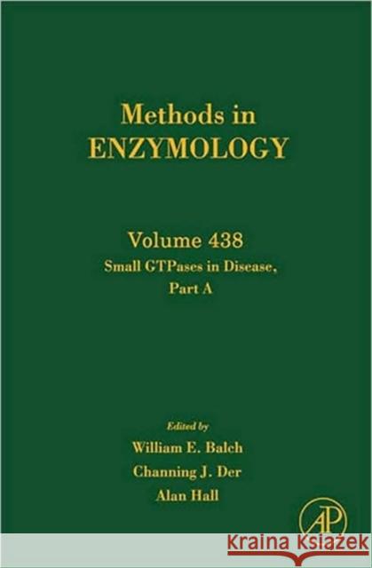 Small Gtpases in Disease, Part a: Volume 438 Balch, W. E. 9780123739681 Academic Press - książka