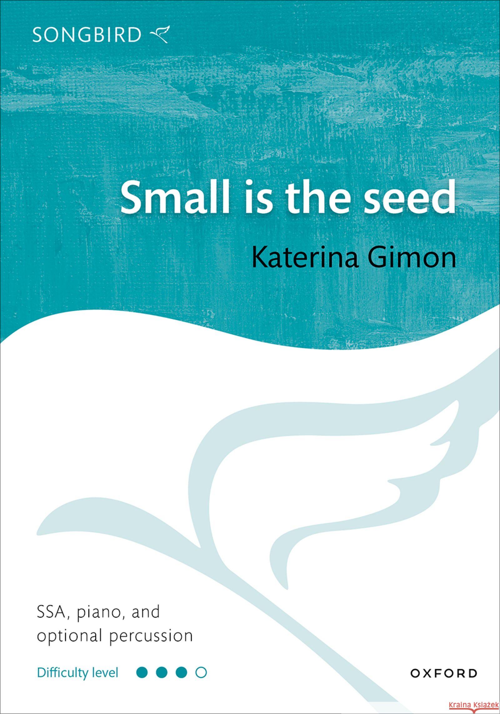 Small is the seed  9780193580640 OUP OXFORD - książka