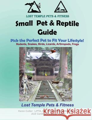 Small Pet & Reptile Guide: Lost Temple Pets: Amphibian, Arthropod, Rodents, Rabbits, Snakes, Lizards, Birds Karen Cutler 9781545400982 Createspace Independent Publishing Platform - książka