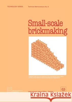 Small-scale brickmaking (Technology Series. Technical Memorandum No. 6) Ilo 9789221035671 International Labour Office - książka