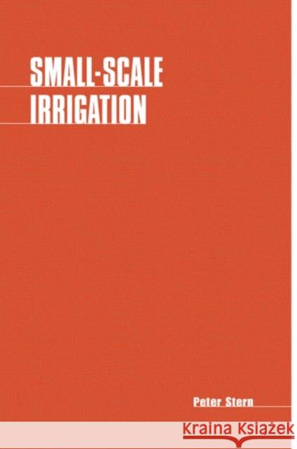 Small-Scale Irrigation Stern, Peter 9780903031646  - książka