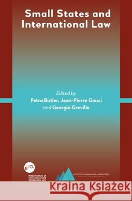 Small States and International Law British Inst of Intern &. Comparative La 9789004427242 Brill Nijhoff - książka