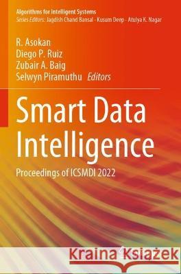 Smart Data Intelligence  9789811933134 Springer Nature Singapore - książka