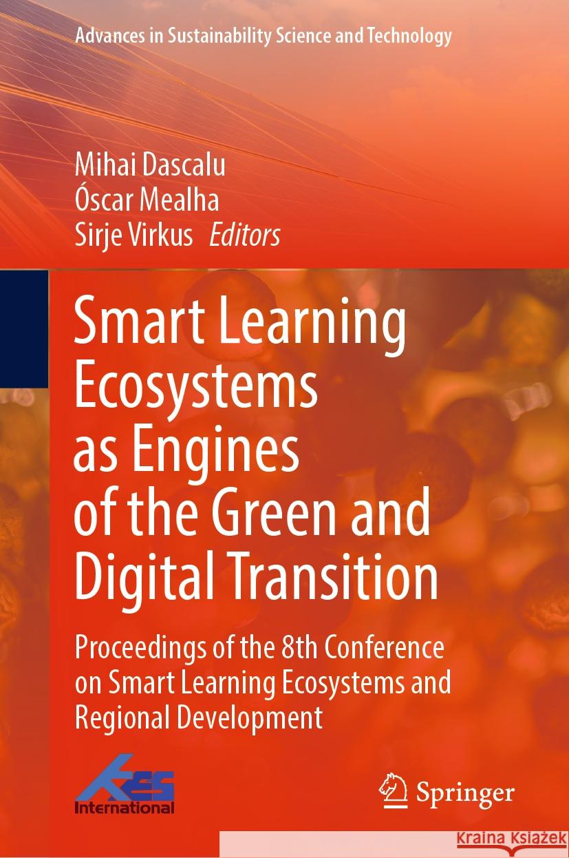 Smart Learning  Ecosystems as Engines of the Green and Digital Transition  9789819957903 Springer Nature Singapore - książka