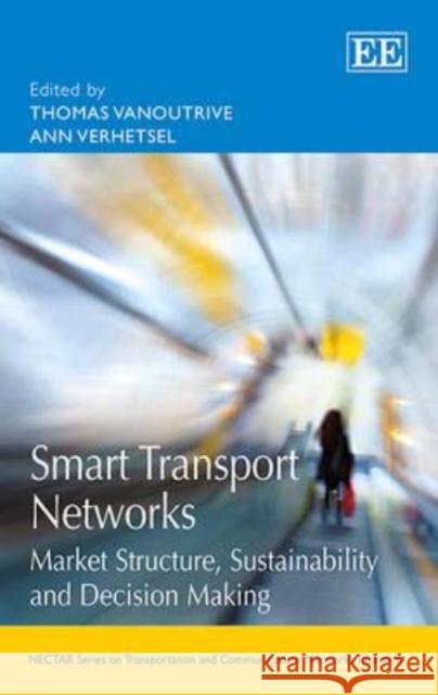 Smart Transport Networks Thomas Vanoutrive 9781782548324 Marston Book DMARSTO Orphans - książka