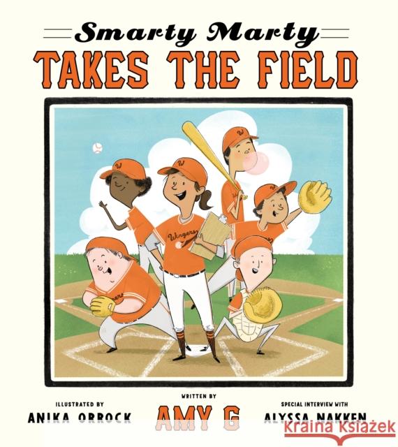 Smarty Marty Takes the Field: A Picture Book Amy Gutierrez 9781949480528 Cameron & Company Inc - książka