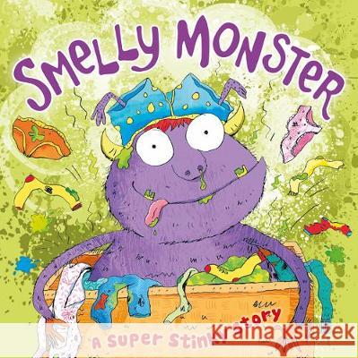 Smelly Monster  9781786703187 Bonnier Books Ltd - książka