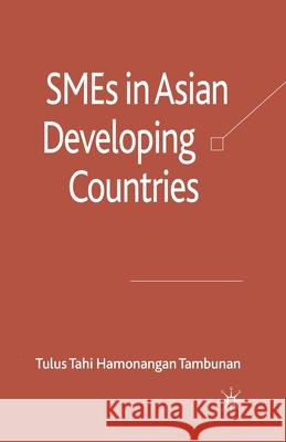 SMEs in Asian Developing Countries T. Tambunan   9781349311392 Palgrave Macmillan - książka