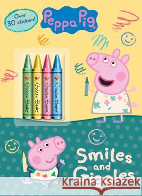Smiles and Giggles (Peppa Pig) Golden Books                             Golden Books 9780593118382 Golden Books - książka
