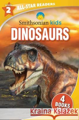 Smithsonian Kids All-Star Readers: Dinosaurs Level 2 Editors of Silver Dolphin Books 9781645177098 Silver Dolphin Books - książka