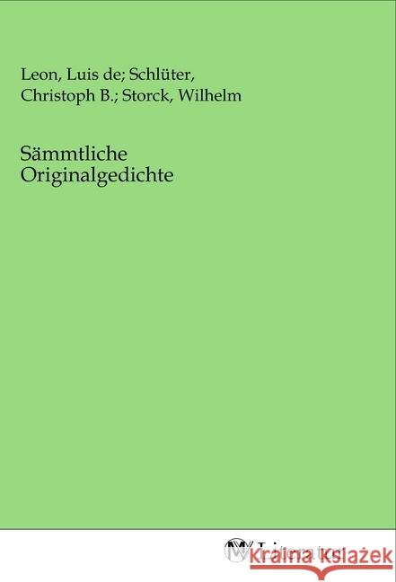 Sämmtliche Originalgedichte  9783968741680 MV-Literatur - książka