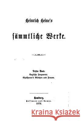 Sämmtliche Werke Heine, Heinrich 9781530547586 Createspace Independent Publishing Platform - książka